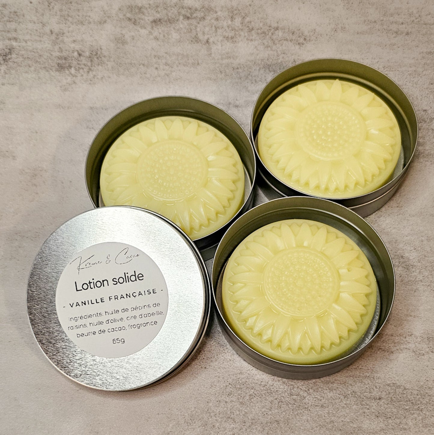 Lotion solide
